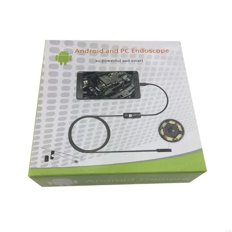 37me Inspection Camera 1,3 мегапикселя водонепроницаемая змея с 6 регулируемыми светодиодными подключением Android Phone