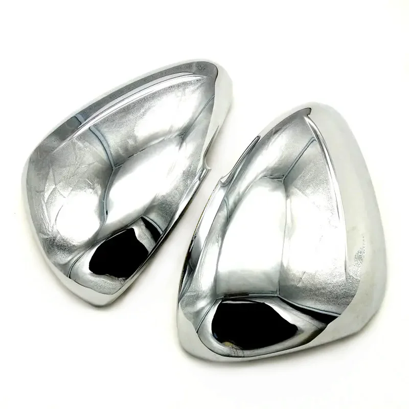 2PCS/Set Car Stying For Peugeot 301 308 408 508 2008 3008 308S Door Side Wing Mirror Chrome Cover Rear View Cap Accessories