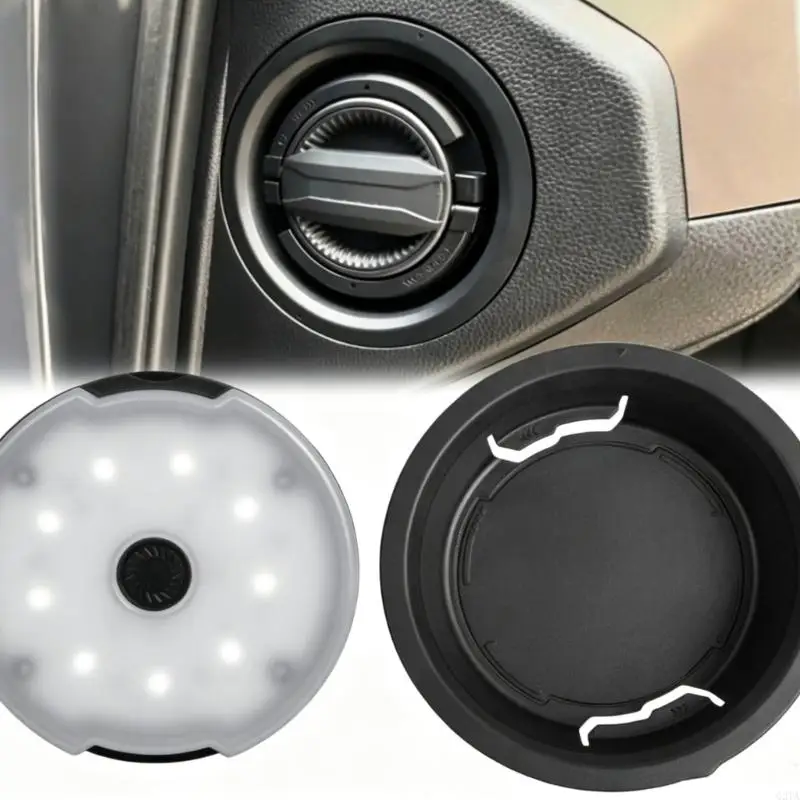 Dashboard Compartment LED Lamp Replacement PT944-35253, Driver Side Slot Light with Five Modes, Handheld Function, Base Cover