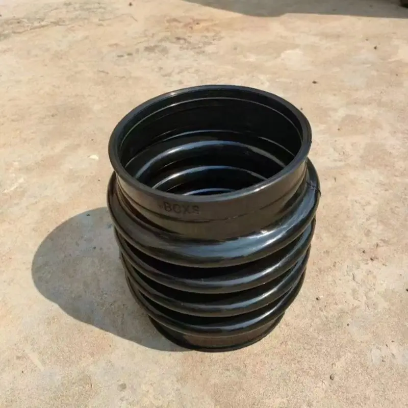 1pc black Wacker Rammer Bellow Wacker BS600, BS700 OEM 1006882 Corrugated Pipe Concrete Machinery Parts 170 X 245MM