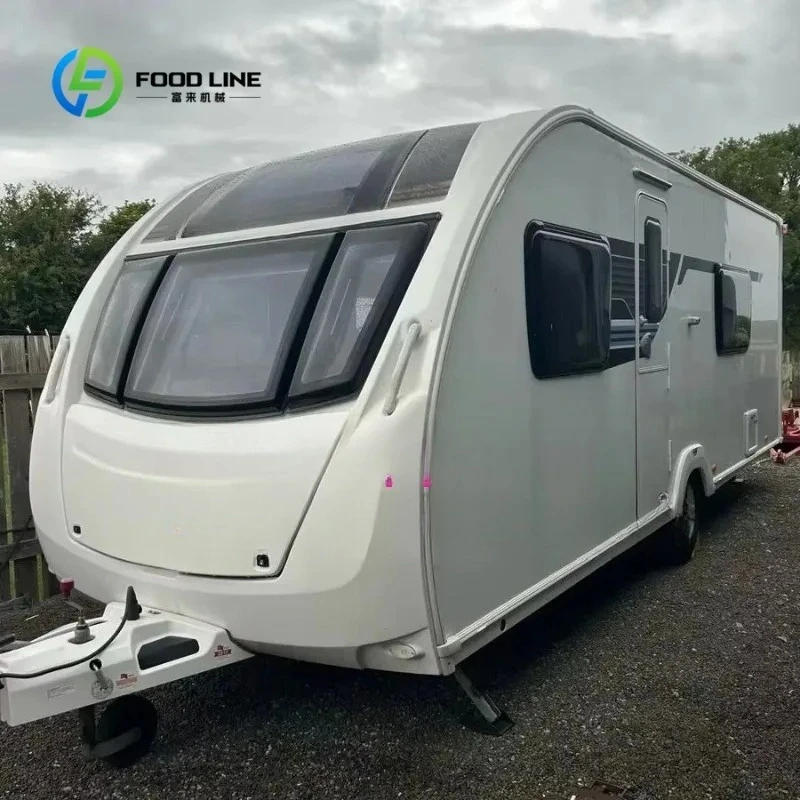 Custom 17ft Adventure Camping Trailer Manufacturers China 5 Passengers 4x4 RV Caravan Travel Trailers for Outdoor Exploration
