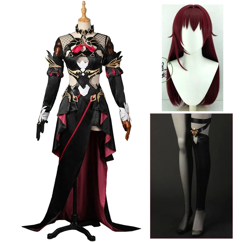 Anime Eden Honda Kai cosplay game costume thankai impact 3 Eden cosplay dress masquerade sexy dress Halloween costumes full set