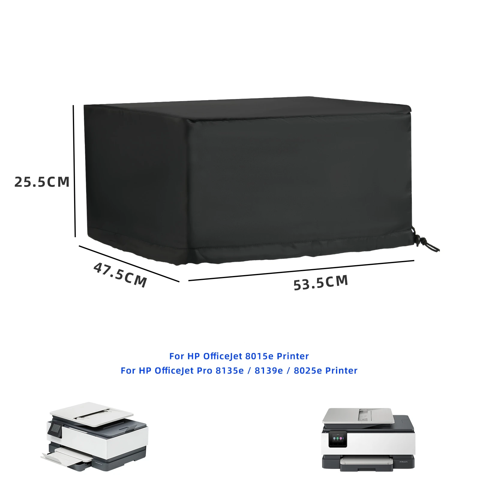 Penutup Debu untuk Printer HP 8135e Penutup Debu Printer Pemindai Kecil Penutup Pelindung Universal