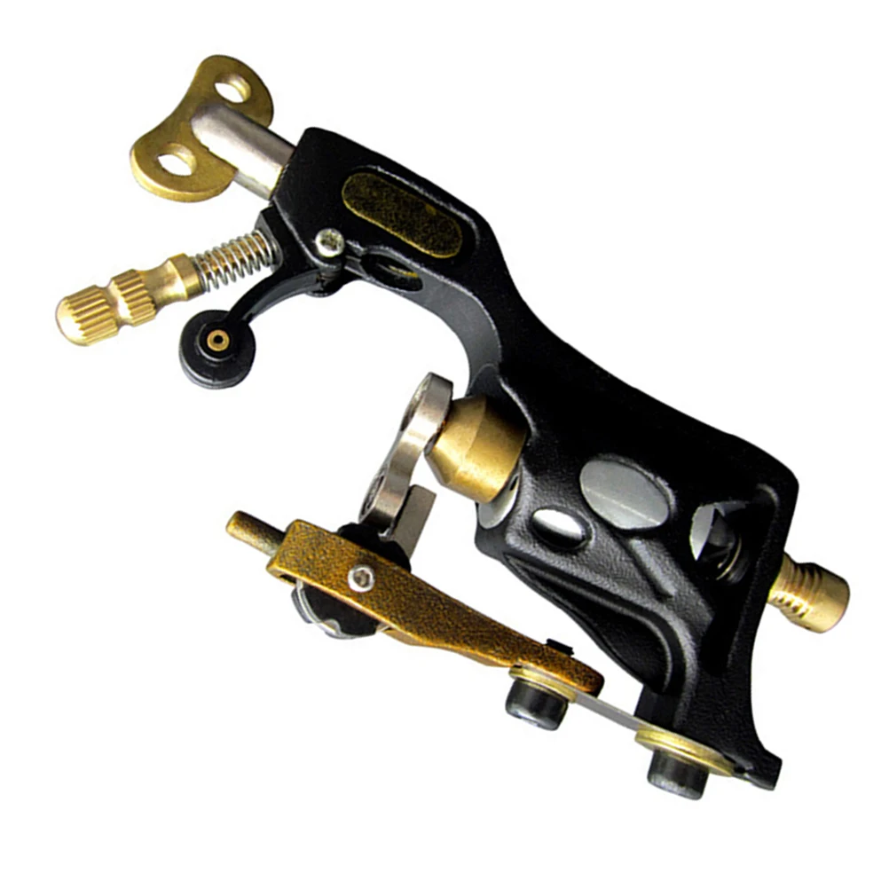 

Premium Metal Rotary Tattoo Machine For Artist Liner Shader Durable High Quality Professional Use (Black) Motor Supply