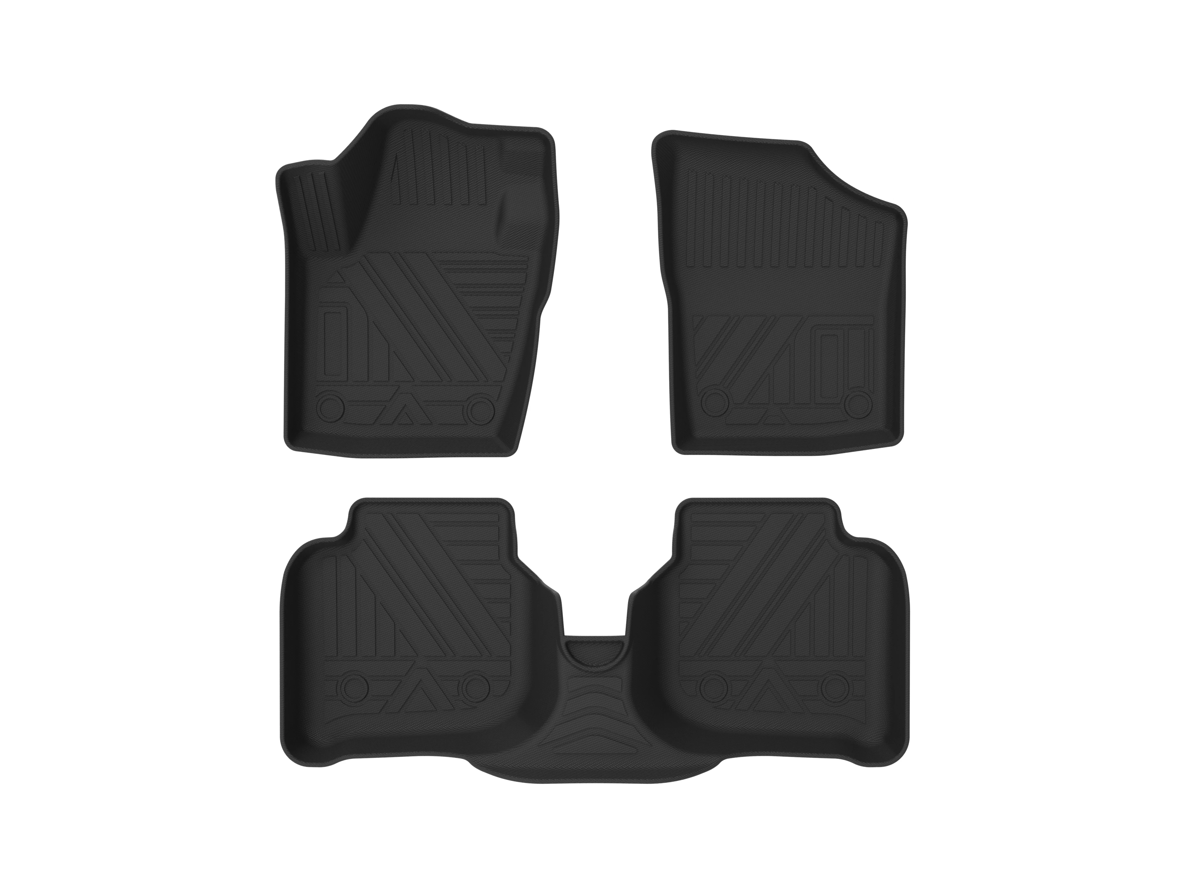 

TPE Car Floor Mats for Volkswagen JETTA 2013-2019 Waterproof Protective Rubber Car Pad Liner Auto Interior Accessories