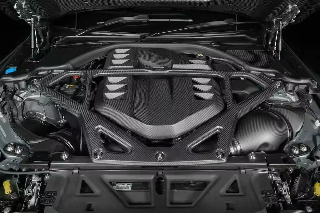 

G87 M2 G80 M3 G82 M4 Кронштейн передней стойки из сухого углеродного волокна Eve