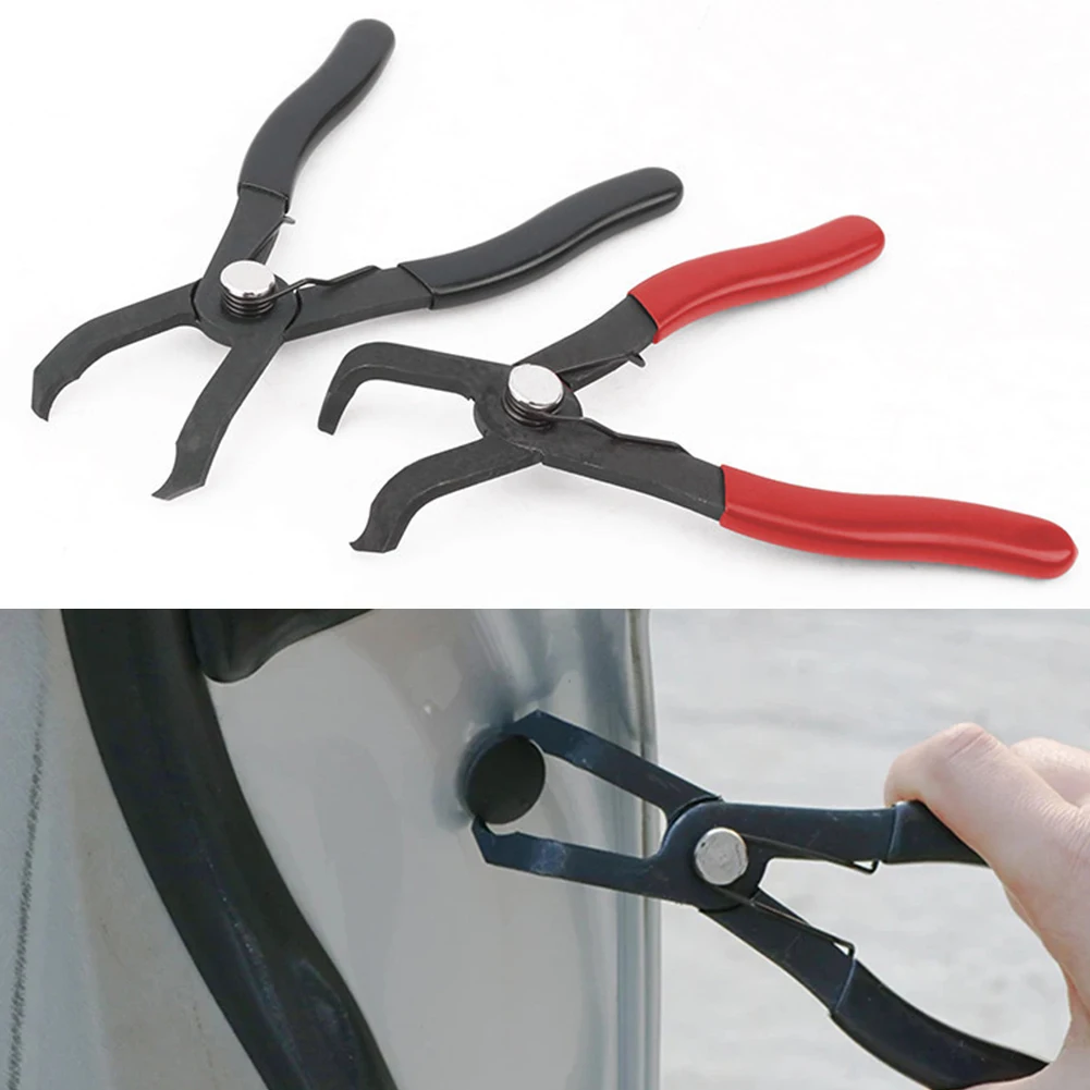 

Round Nail Removal Pliers Push Pin Remover Tool For Retaining & Anchor Removal 173mm Auto Acesssories Tools