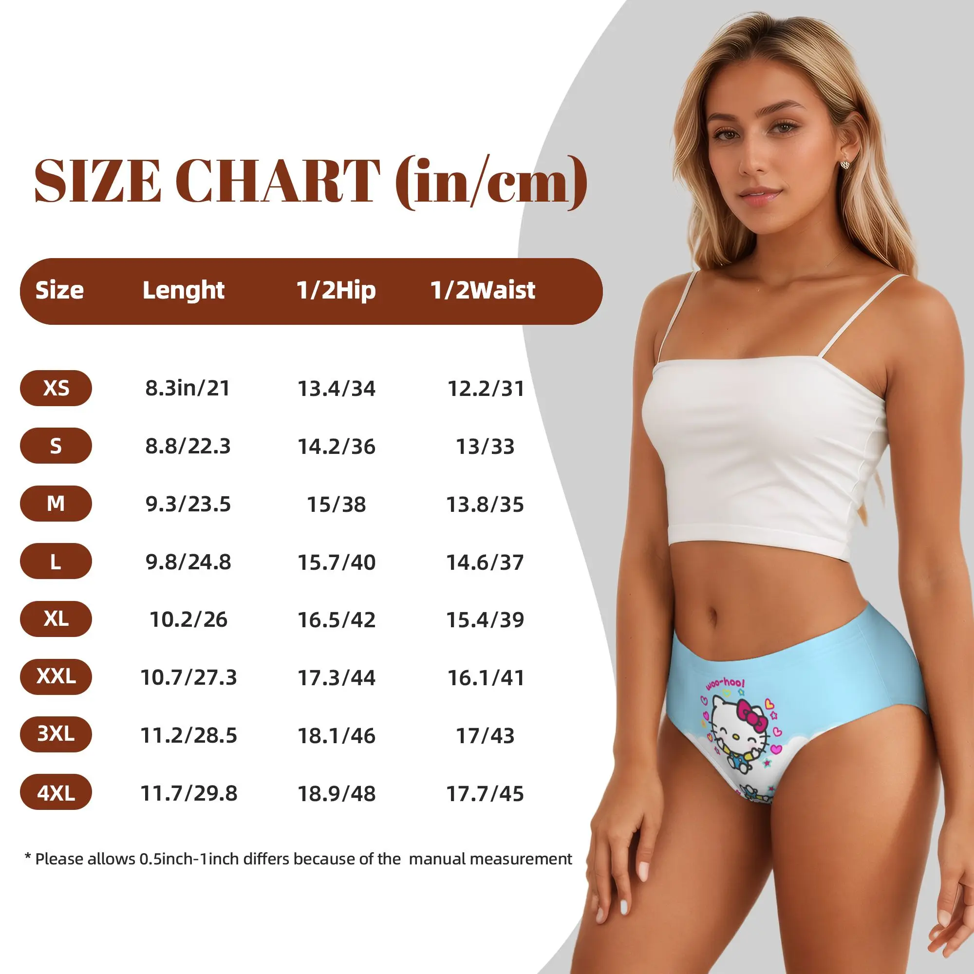 Custom Women's Kitties Kitten Panties Underwear Female Stretch Cat Anime Briefs Underpants - view 5