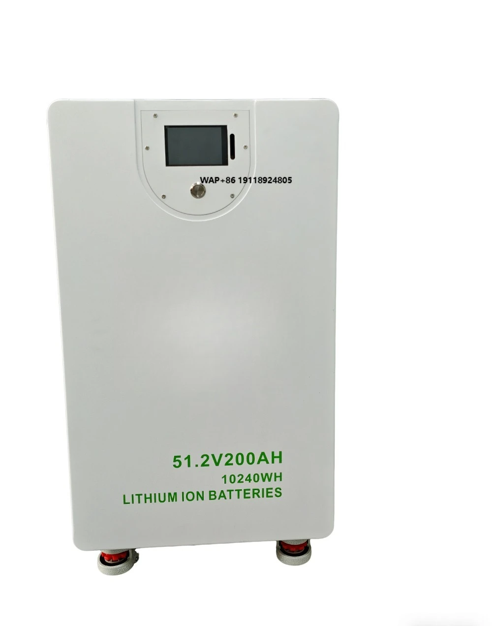 CE ISO MSDS Certified 51.2V 200Ah 10KW LiFePO4 Battery Pack for Solar System