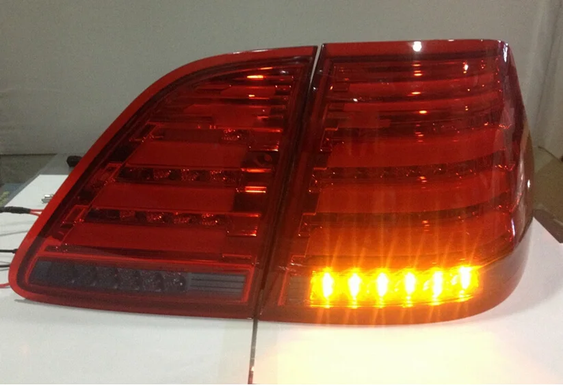 

one set car styling for For Toyota Crown 2005~2009 LED taillight for crown rear lamp with dynamic turn signal+drl+brake+reverse