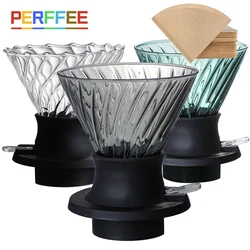 Immersion Dripper Coffee Maker Set Glass 02 Dripper Pour Over Coffee Making Set Immersion Dripper Switch Drip Coffee Accessories