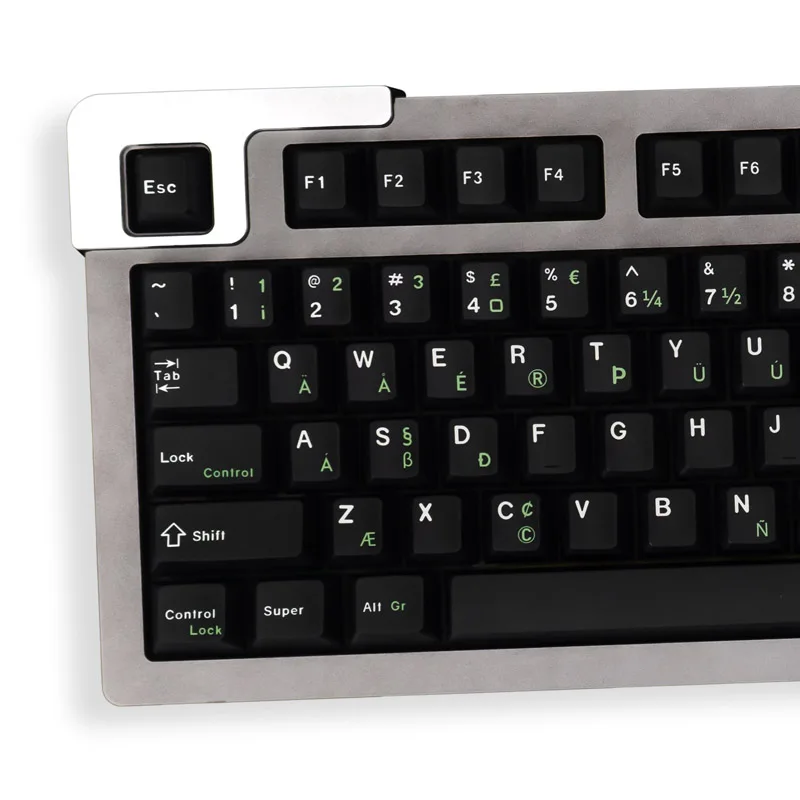 Imagem -04 - Teclado Mecânico Royal Alpha Kludge Teclado de Máquina de Escrever Conjunto Completo Material Pbt 68 84 87 104 108 23 Chaves