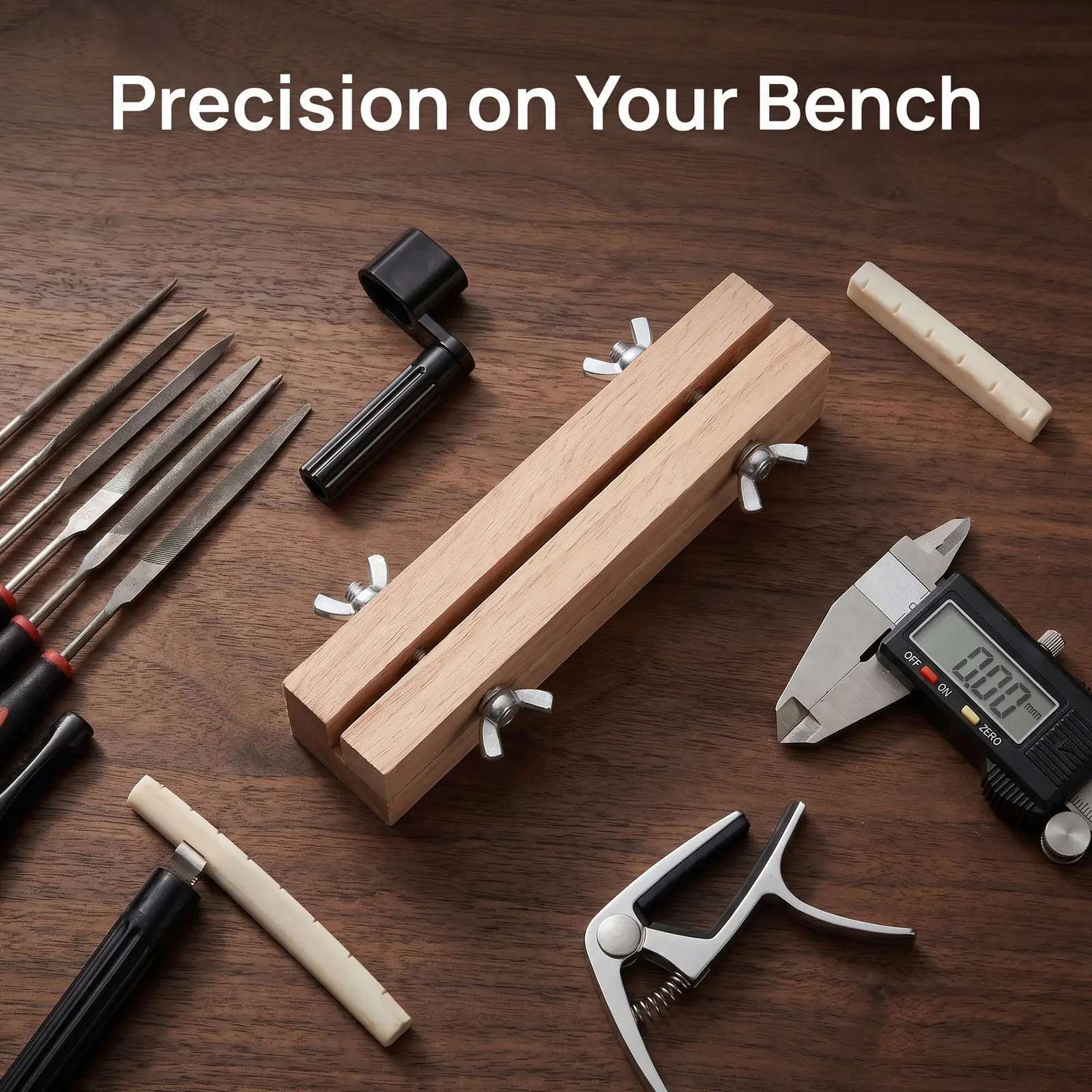 Guitar Luthier Repair Tools For Guitar Builder Nut Saddle Leveling Sander Detachable Sandpaper Acoustic Electric