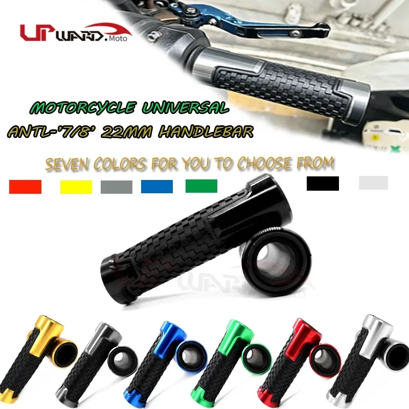 Fit For S@uz Hayabusa GSX1300 GSX1300R 19-26 Non Slip Anti Vibration CNC Handlebar Grips Moto Accessories 7/8
