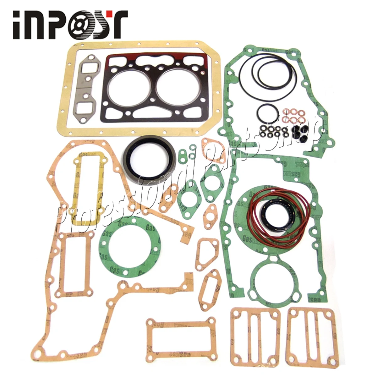 New Overhaul Rebuild Kit for Komatsu 2D94-2 With Full Gasket Bearing Piston Ring