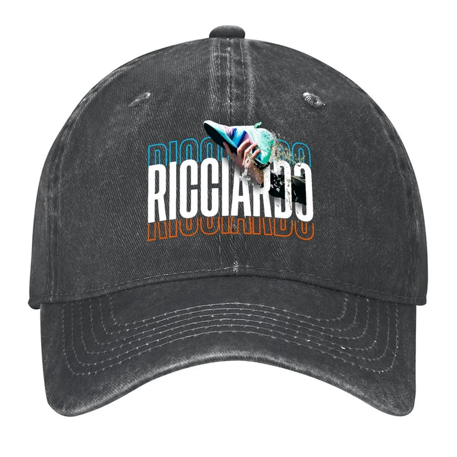 

Ricciardo Shoey Baseball Cap Horse Hat Unique hats Sunscreen Fashion Beach Woman Hats Men's