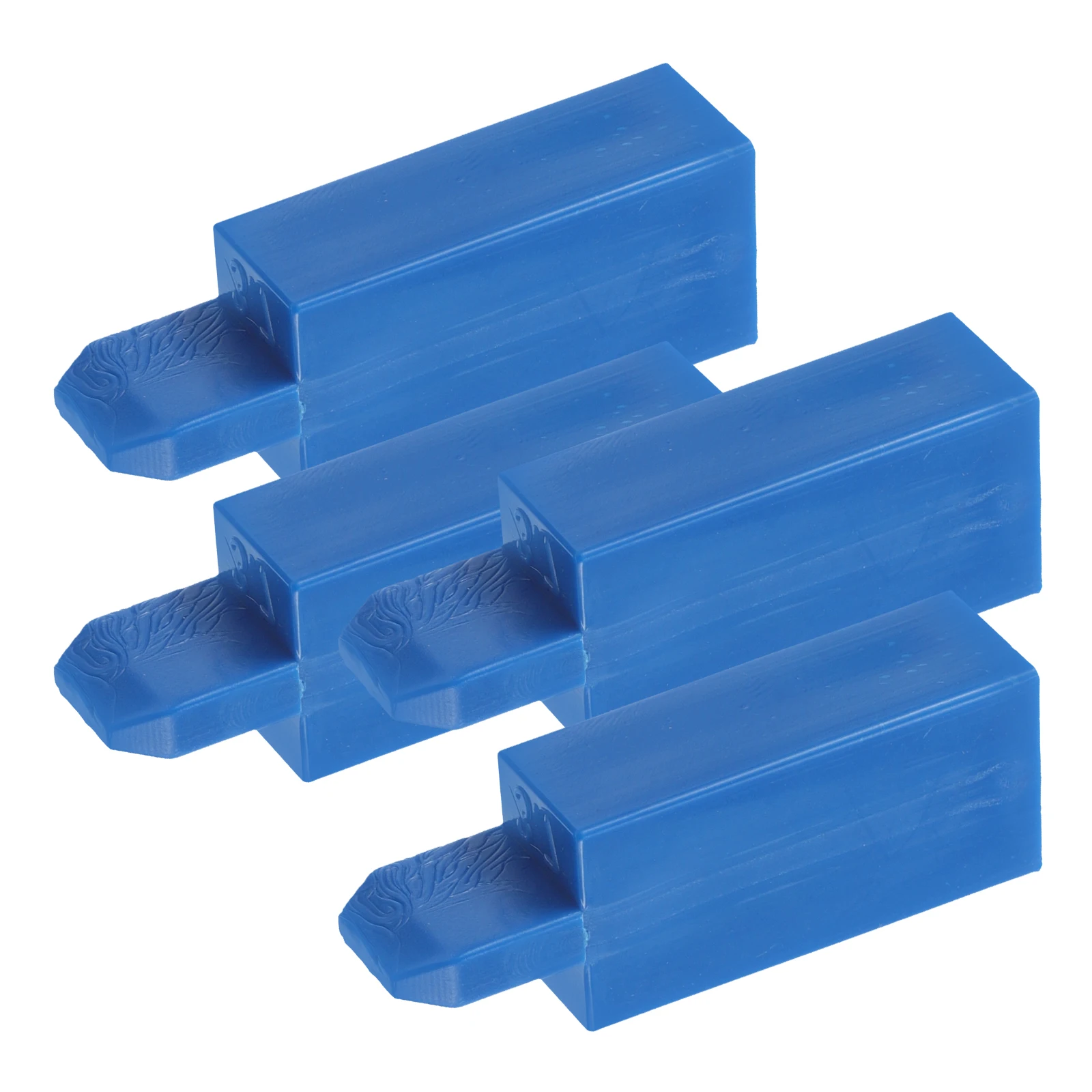 

4pcs Piano Tuning Tool 4 5 3 6 3 7 Hole Plugs Blue Felt Rubber Caps for Piano Maintenance Keyboard Accessories