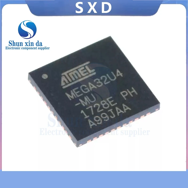 Microcontrôleur à puce ATMEGA32U4-MU VQFN-44 ATMEGA32U4 32U4, 8 bits, 16MHZ, Original