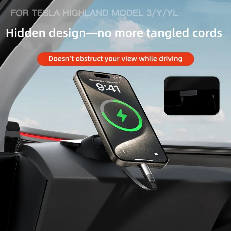 New For Tesla Model 3 Y 2019-2026 OBD Adapter Charging For Tesla Carobd2 Splitter Charger Adapters