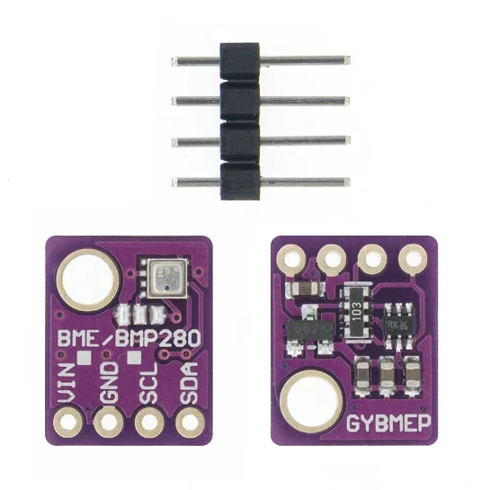 디지털 온도 습도 기압 센서 모듈, BME280 5V 3.3V, I2C SPI 1.8-5V