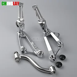 Z900RS Rear Passenger Foot Peg Pedal For Kawasaki z900rs 2018-2025 Exhaust tandem bracket kit Z900rs Aluminum alloy accessories