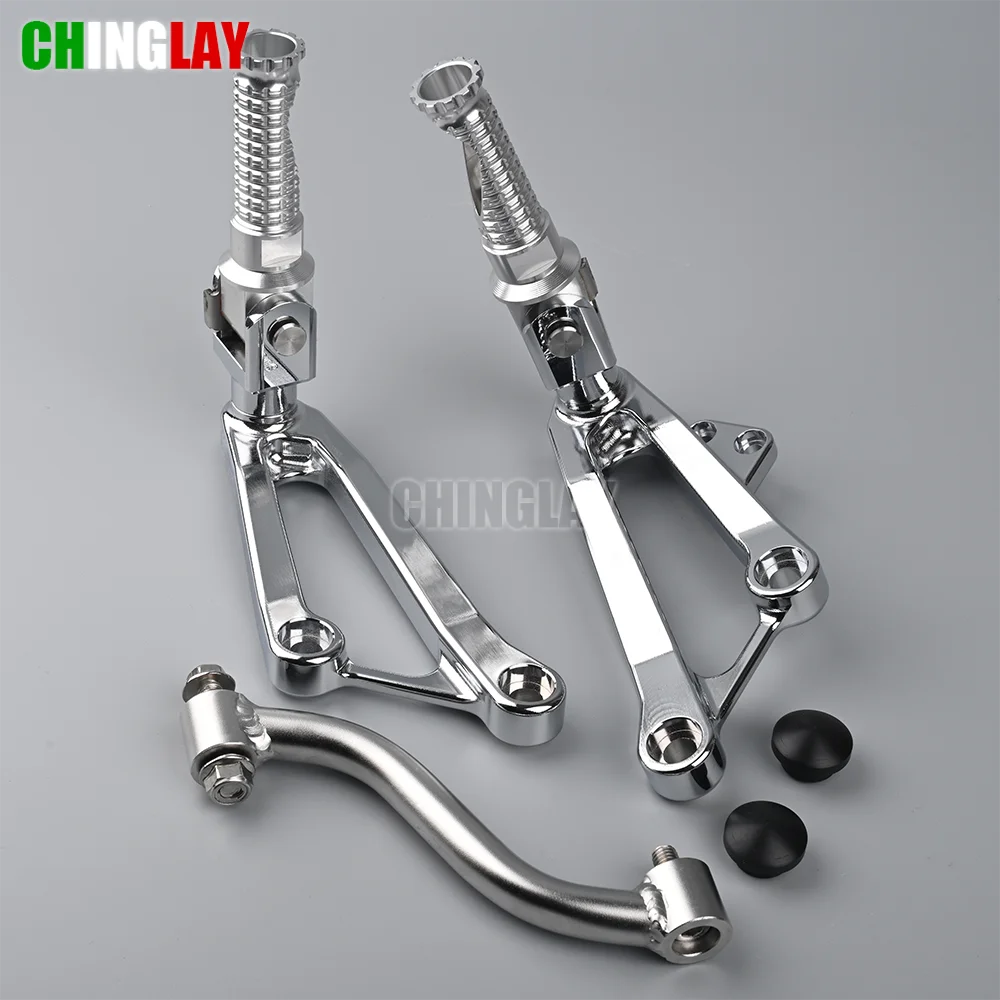 Z900RS Rear Passenger Foot Peg Pedal For Kawasaki z900rs 2018-2024 Exhaust tandem bracket kit Z900rs Aluminum alloy accessories