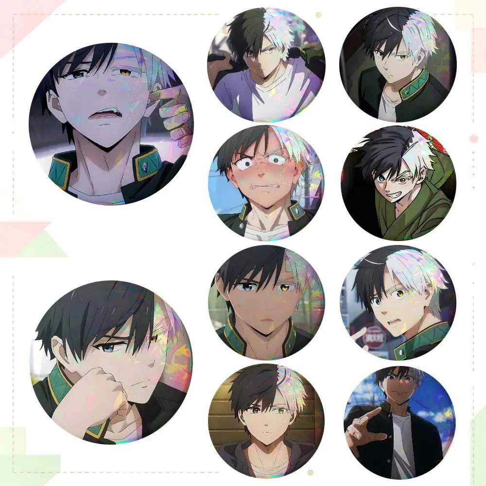 Haruka Sakura Badges Button Round Creative Pin Brooch Badge Bag Decor Accessories Fans Collect Friends Gifts