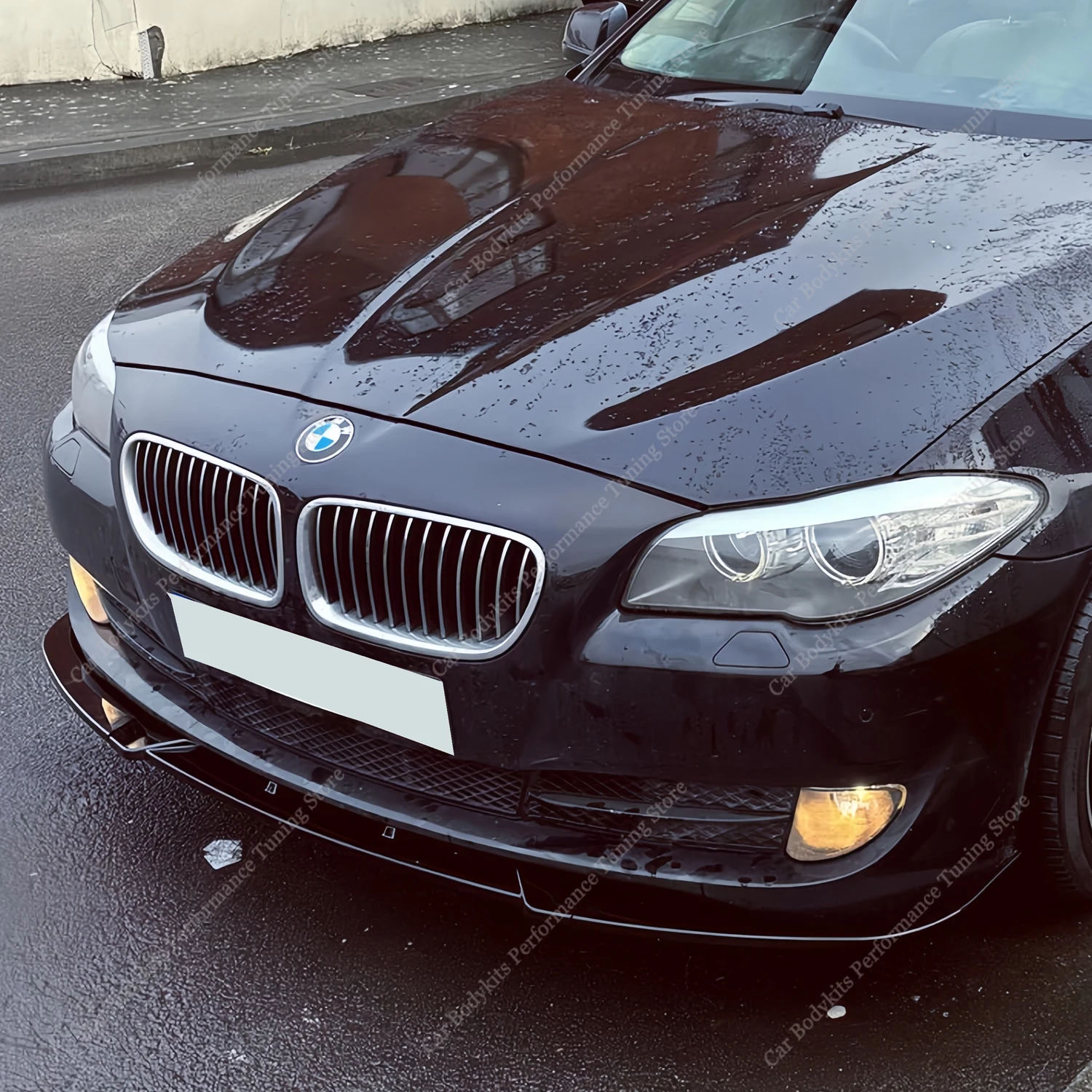 

For Bmw F10 F11 Pre-Lci Maxton Style Front Bumper Lip Spoiler Splitter 528i 530i 530d 550i Non-M Sport 2010-2013 Bodykits Tuning