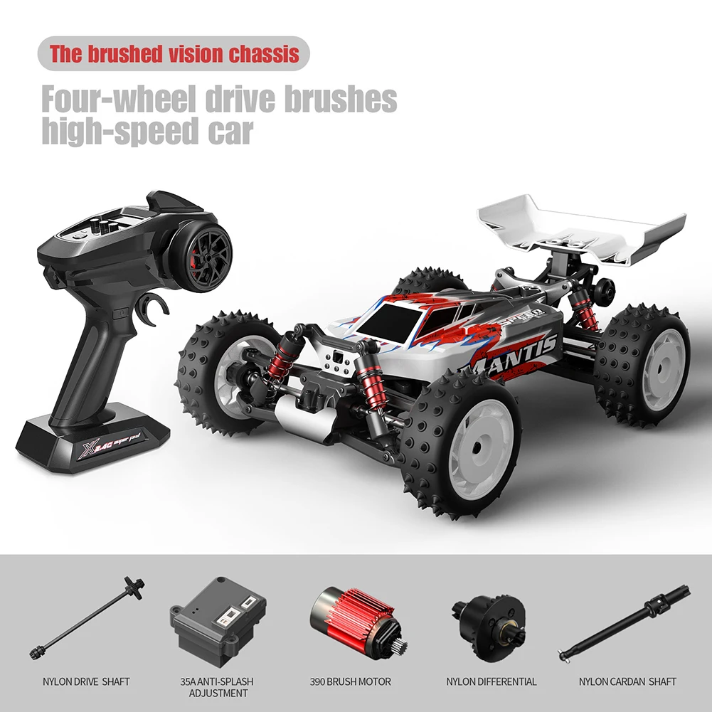 

1:16 Full Scale RC Car 4WD High Speed Rechargeable Off-road Vehicle Rechargeable Drift Remote Control Car For Kids Gifts