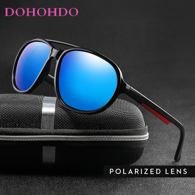 

Vintage Brand Oval Pilot Polarized Night Vision Sunglasses Men Sports Cycling Women Sunglasses Driving Anti-Glare Goggles UV400