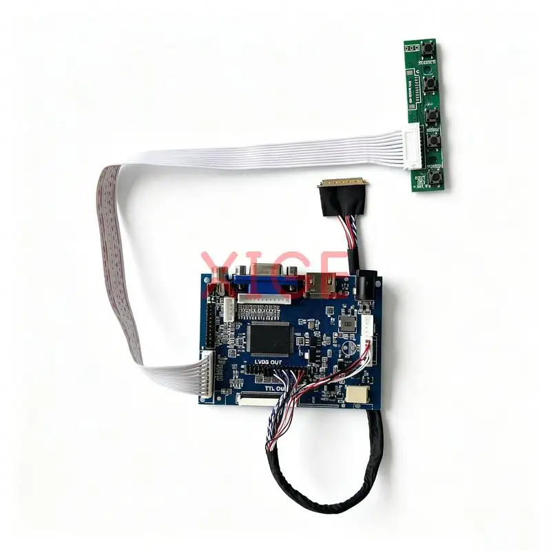 

For LP156WF4 LP156WFC LP156WF1 LP156WF2 Controller Board DIY Kit Laptop Monitor Panel LVDS-40Pin 1920x1080 AV+HDMI+VGA 1920*1080