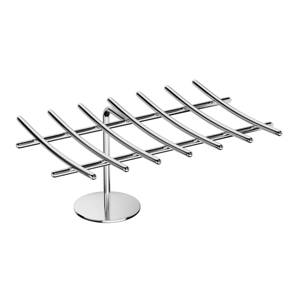 New Self Draining Stainless Steel Soap Rack Minimalism Multifunctional Soap Tray Multi-scene Bathroom Storage Rack Bathroom Use