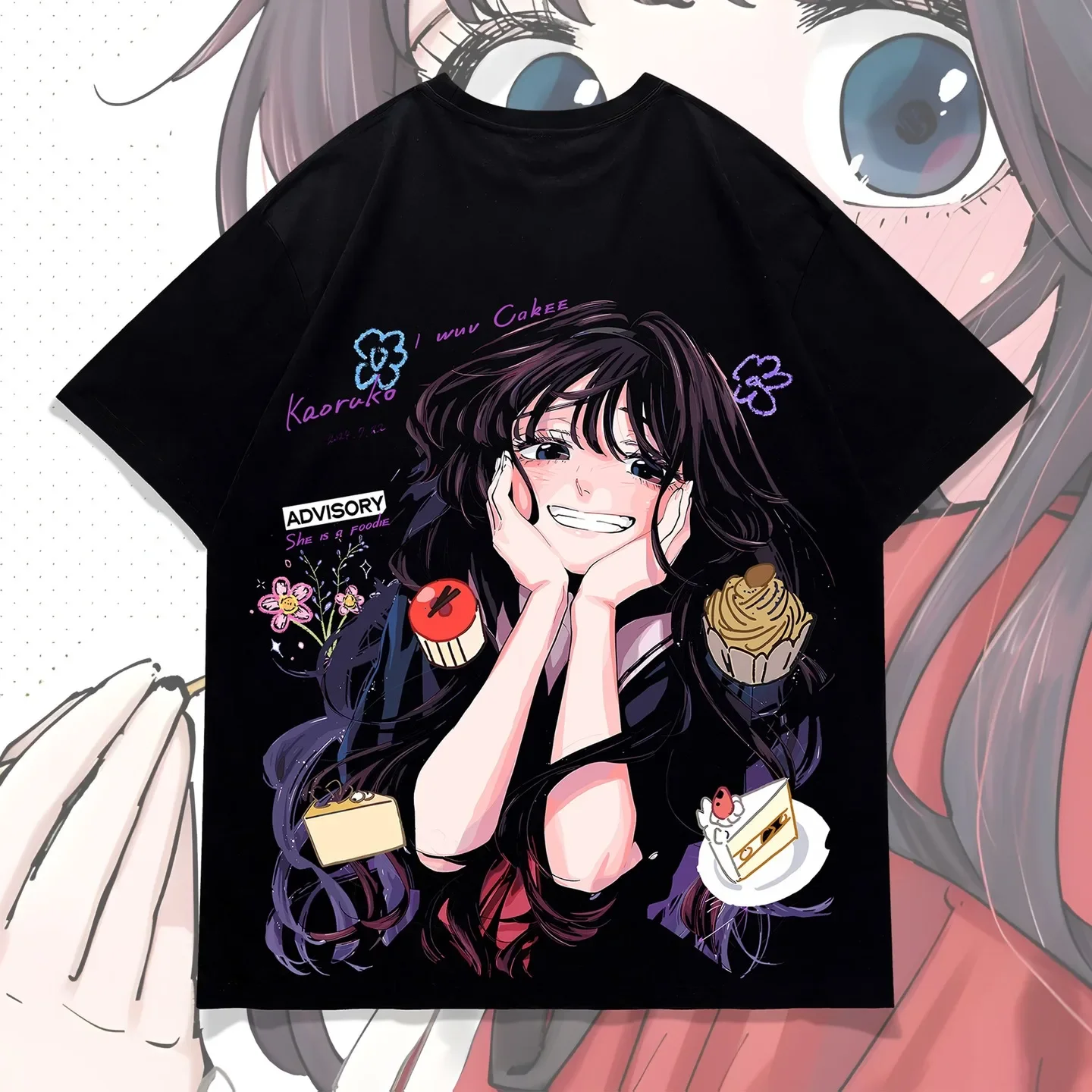 Street Fashion Magazine - Camiseta Oversized de Algodão Casual Streetwear