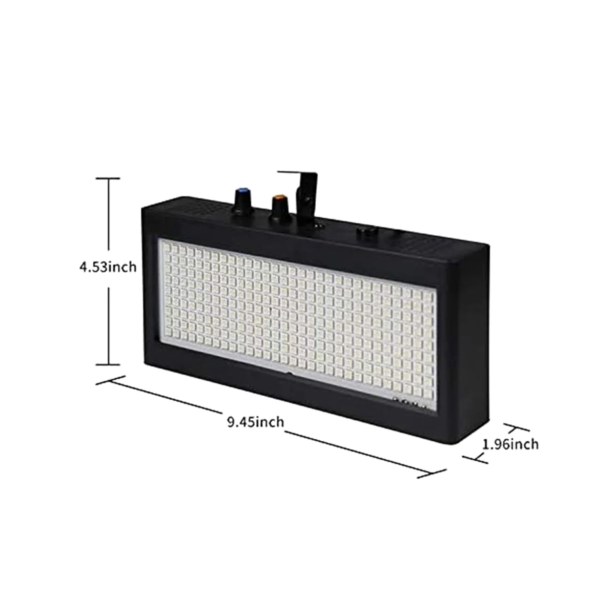 Stage Strobe Light, 270 LED Super Bright Flash Stage Lighting White Light for Wedding, Xmas, Birthday, Club, DJ US Plug