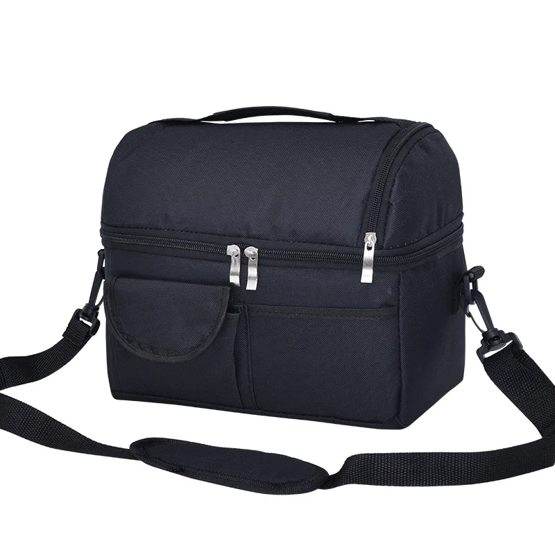 Borsa per il pranzo borsa termica isolata riutilizzabile donna uomo multifunzionale 10L Cooler e Warm Keeping Lunch Box impermeabile a tenuta stagna