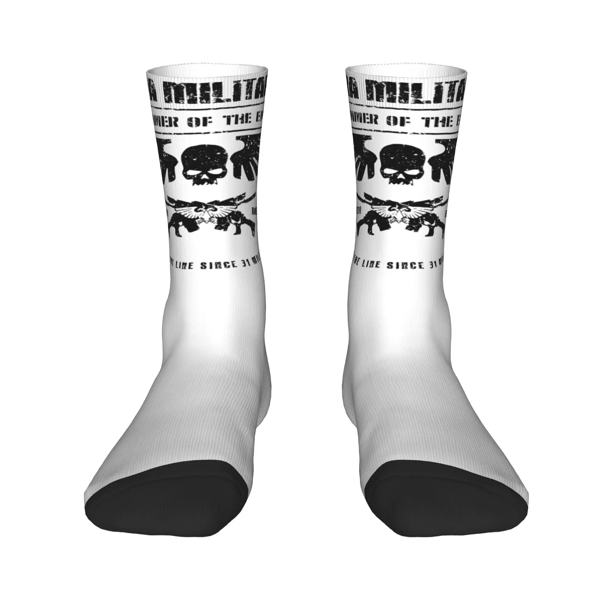 Hammer of the Emperor Astra Militarum Imperial Guard Socks Merchandise For Men Women  Skateboard Socks Soft Best Gifts