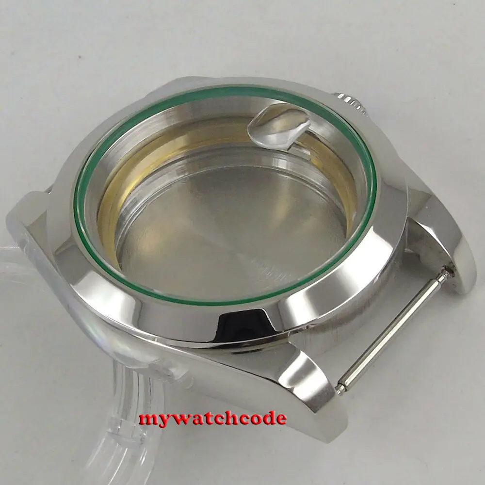 40mm Sapphire Glass Automatic Watch Case Fit 2836 2824 8215 NH35 NH36 Miyota 8215 821A Movement