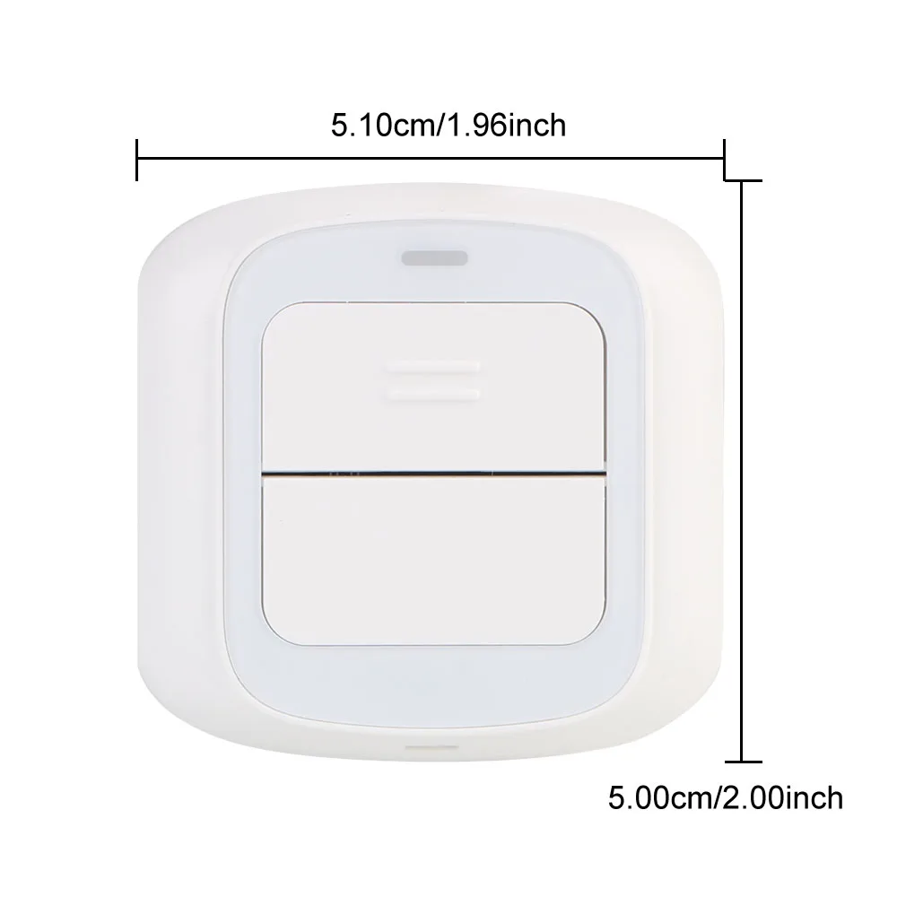 WiFi/ZigBee Scene Switch Push Button Effortless Automation Mini Smart Controller Easy Operation For Smart Home