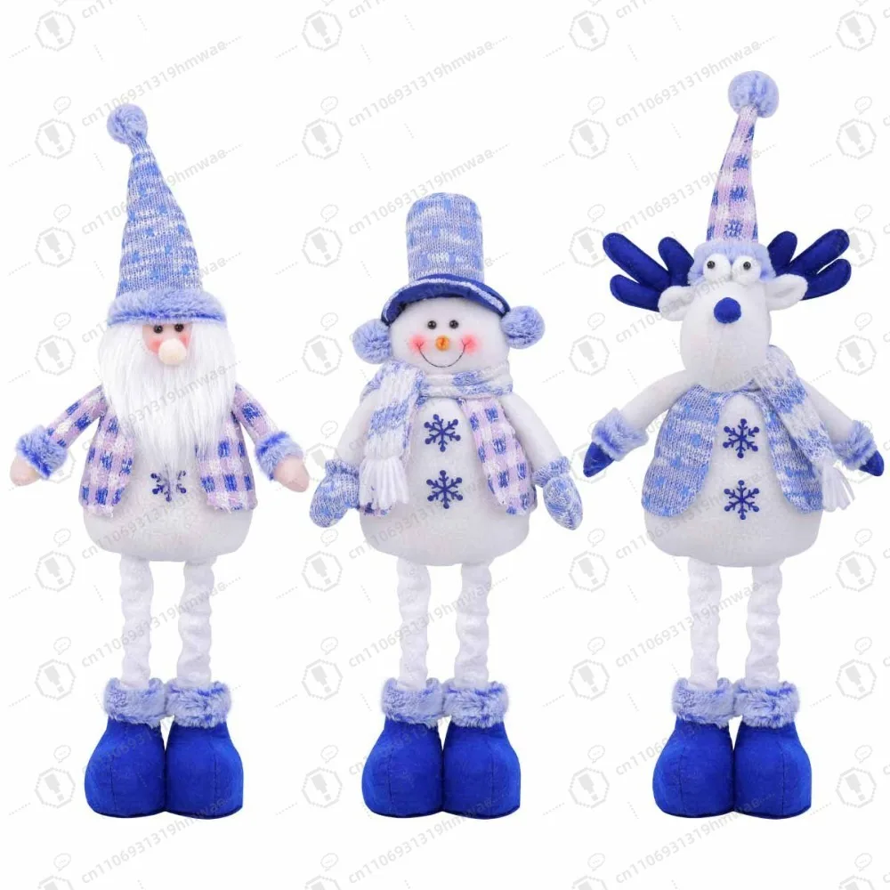 

Christmas decorations, creative retractable plush doll pendant