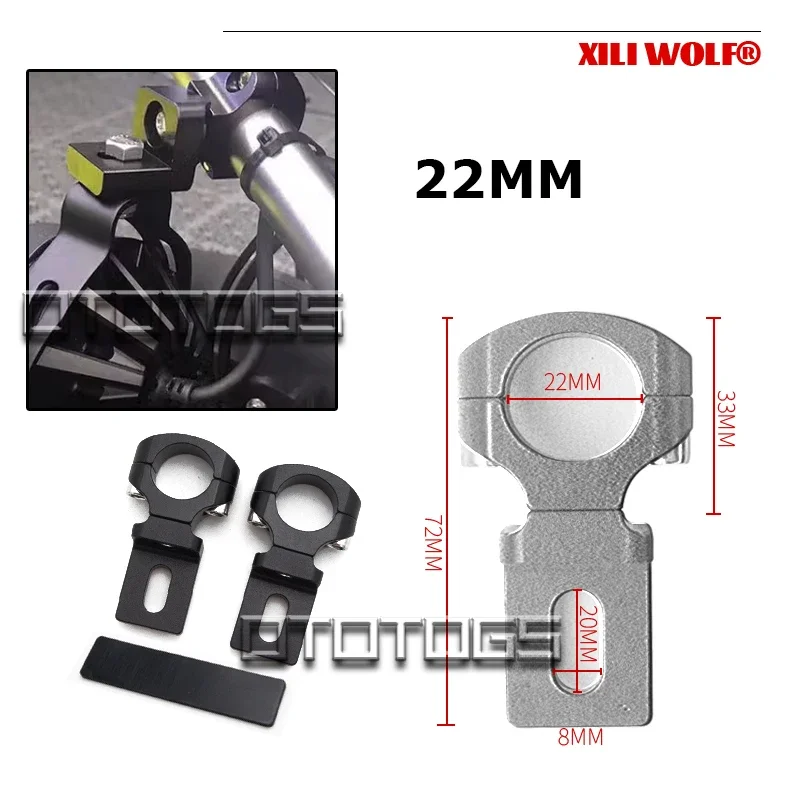 Voor Bmw R1200gs R1250gs Lc Adv F750gs F850gs Adventure G310gs F900xr/R Motorfiets Schijnwerper Beugel Mistlicht Montagebeugel