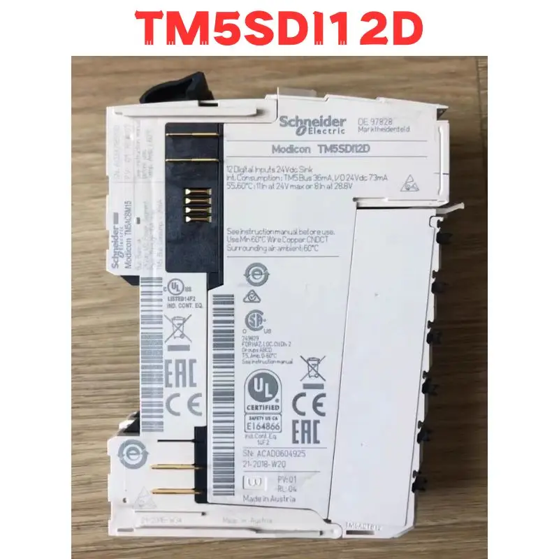 

Second-hand TM5SDI12D PLC Tested OK