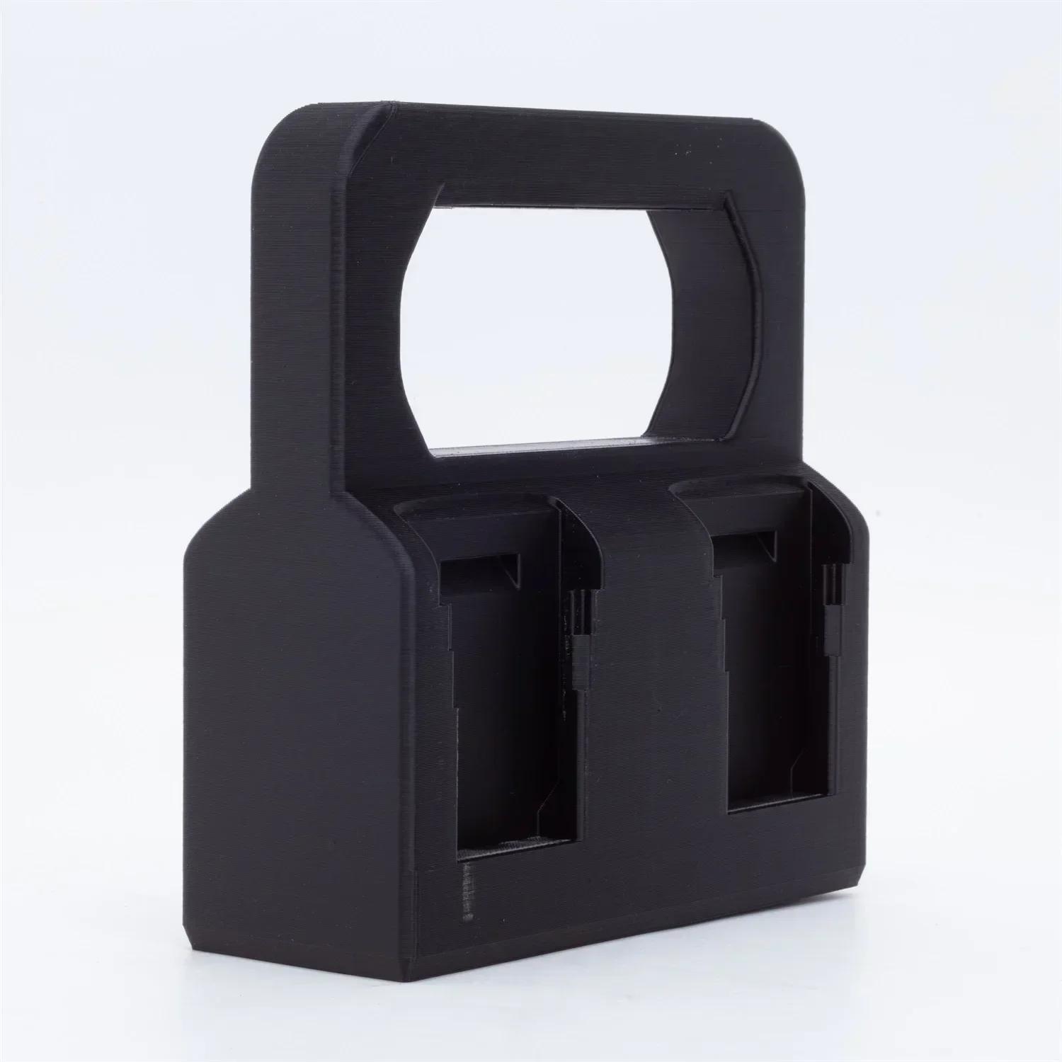 Imagem -06 - Suporte para Dewalt Battery Basket Carrier Caddy Holder Rack de Armazenamento 18v Bateria sem Baterias 4x