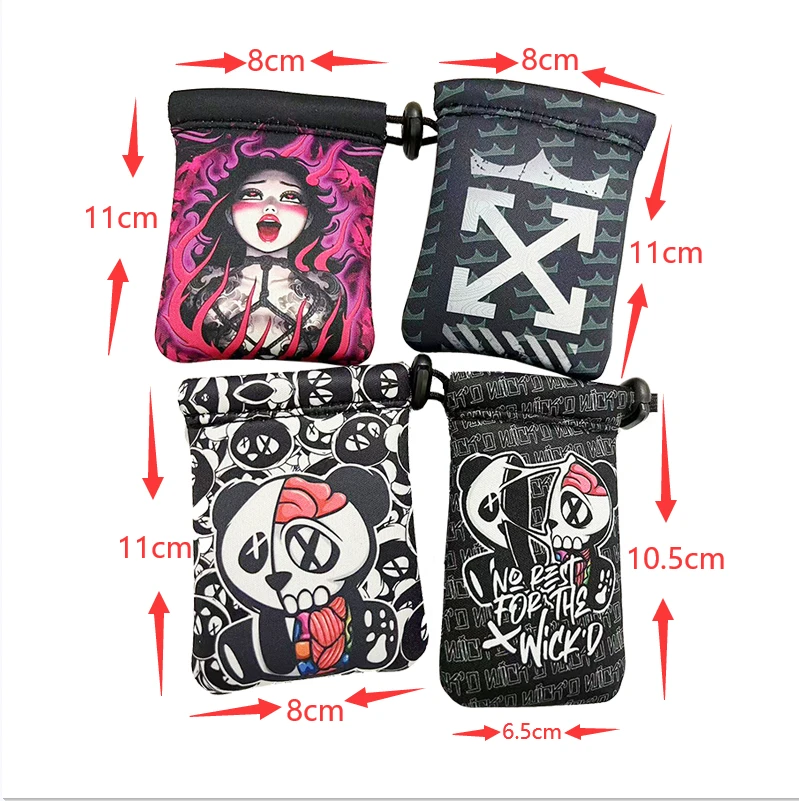 11เซนติเมตร * 8เซนติเมตรกล่องไอโอกระเป๋าใส่กล่องอาหาร Wick'd กันน้ำปอนด์กระเป๋าสไตล์ภารกิจสำหรับ sxk BB billet dotaio/cthulahua/pusle AIO