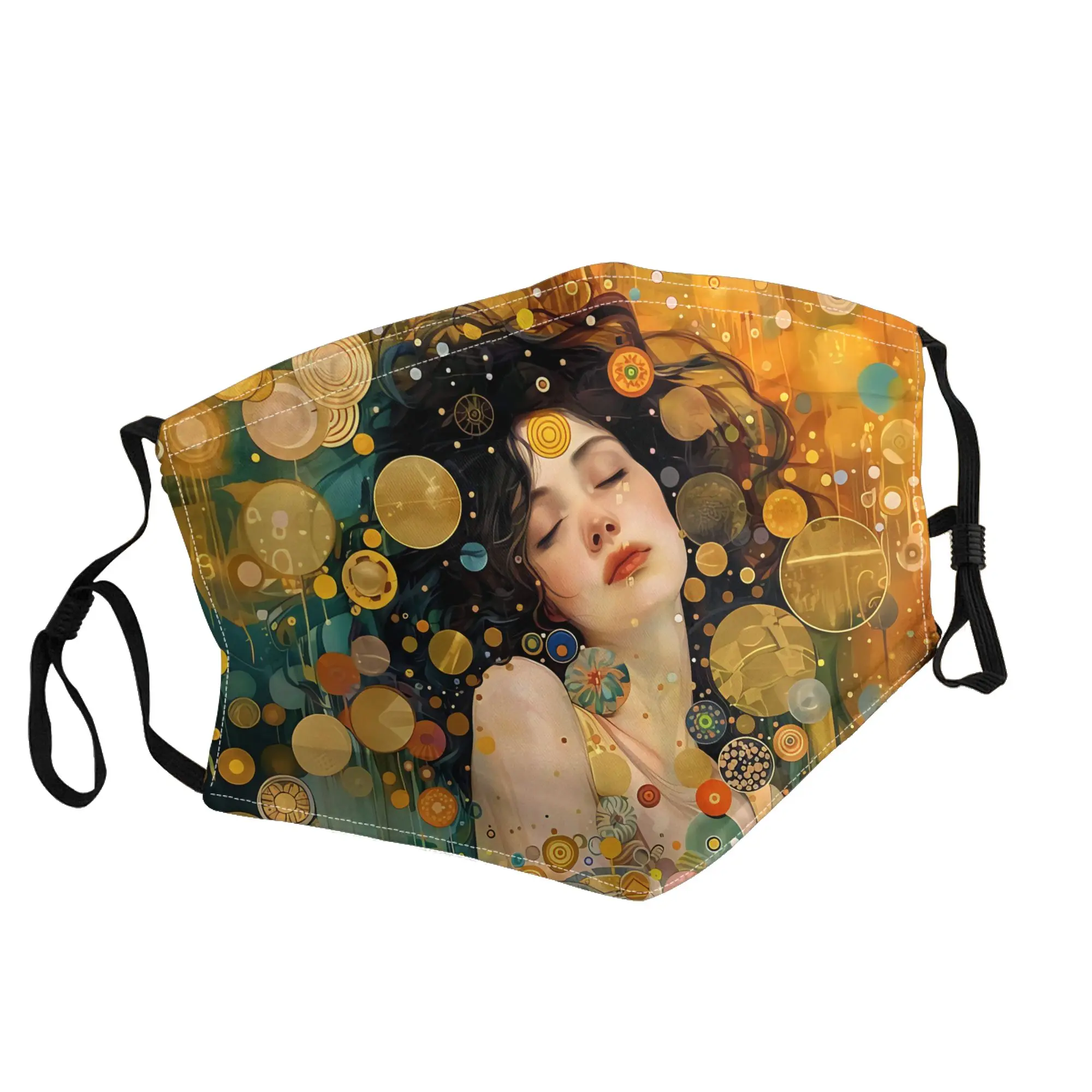 

Gustav Klimt Painting Art Mask Unisex Outdoor Fashion Printed