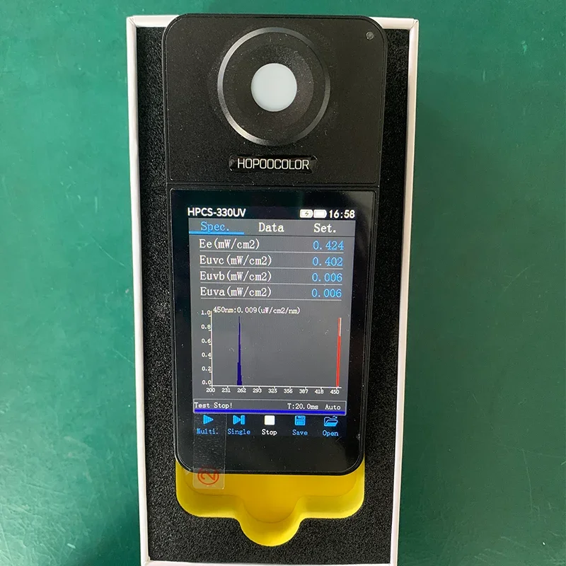 

Измеритель длины волны УФ-светового света HPCS330UV Спектрометр ГОКОКОЛОР 230-400нм