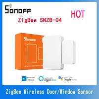 SONOFF SNZB04 Zigbee Smart Door Window Sensor Mini Door Alarm Sensor Work With SONOFF Zigbee Bridge-P For Smart Home Security