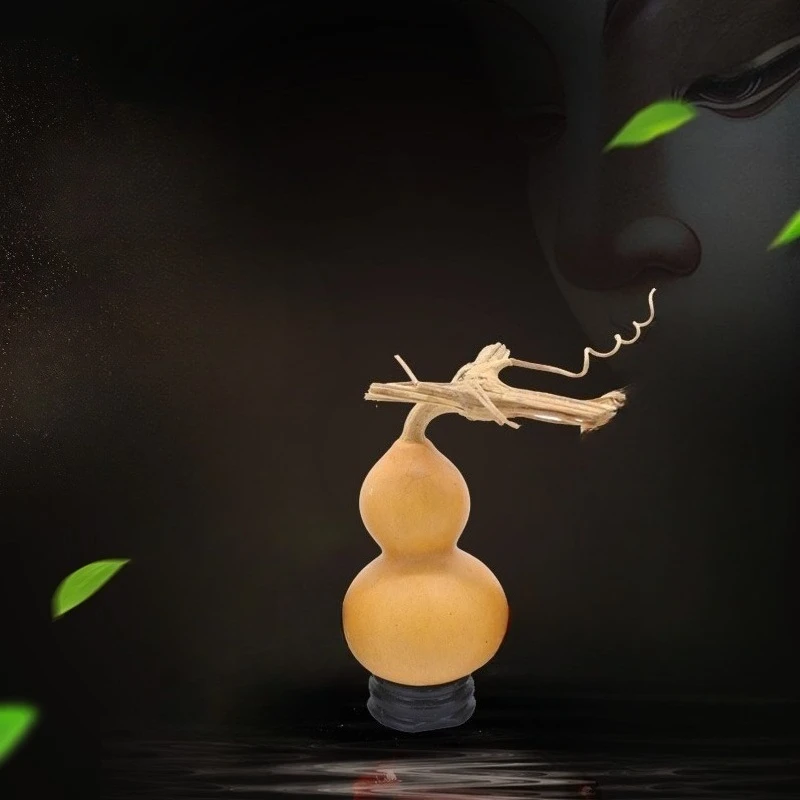 Мини-натуральный сухой Gourds Craft Small Calabash Gourd Fengshui Bagua Hulu/сушеный Lagenaria Weearia Gourds