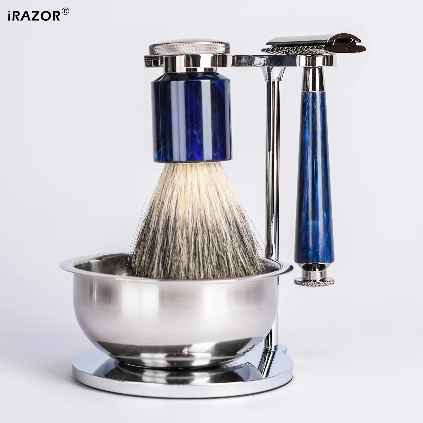 طقم ماكينة حلاقة آمنة ذات حدين - مراجعة Mens Grooming Kit Gift Set وسعره
