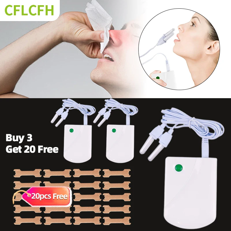 Nose Rhinitis Therapy Device Nose Massager Frequency Laser Pulse Treatment Machine Allergy Rhinitis Sinusitis Sneeze Care Patch