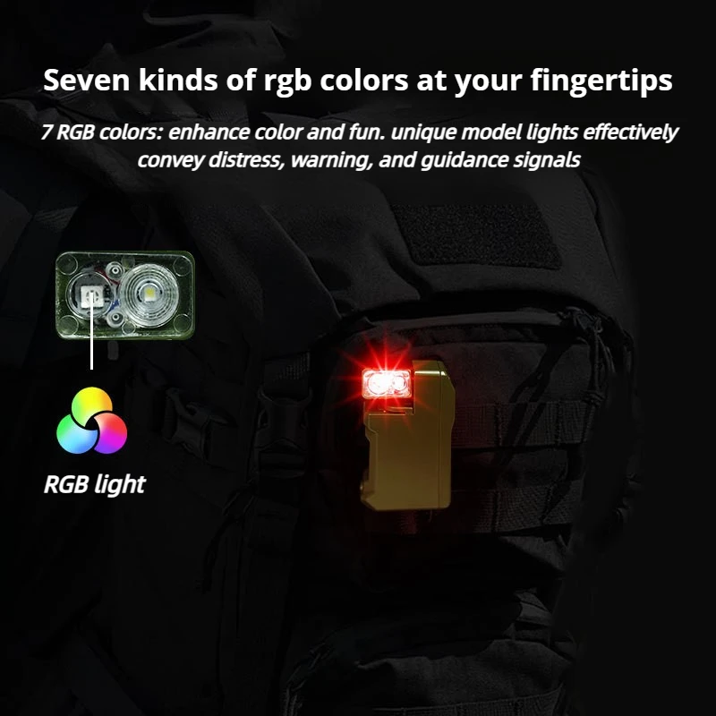 Rechargeable Mini EDC Flashlight 4